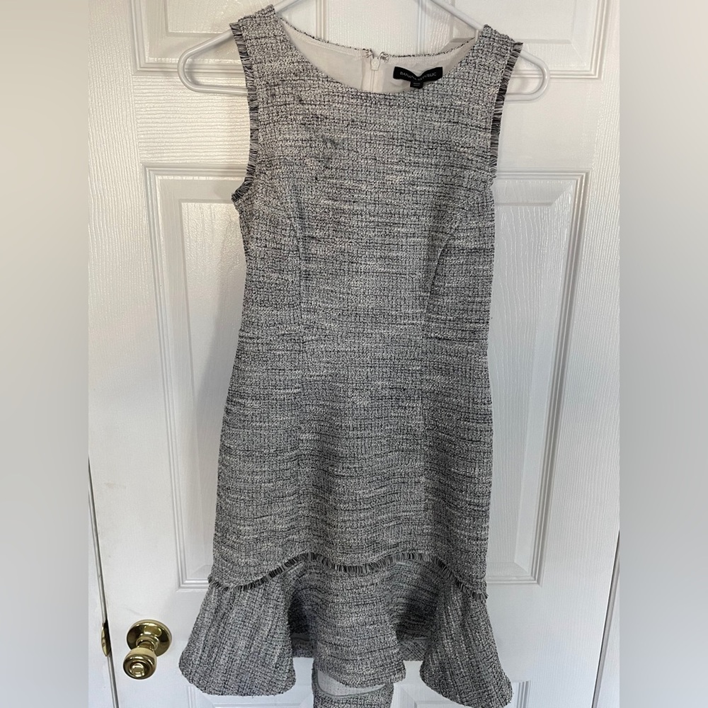 Banana Republic, Tweed Dress,0P